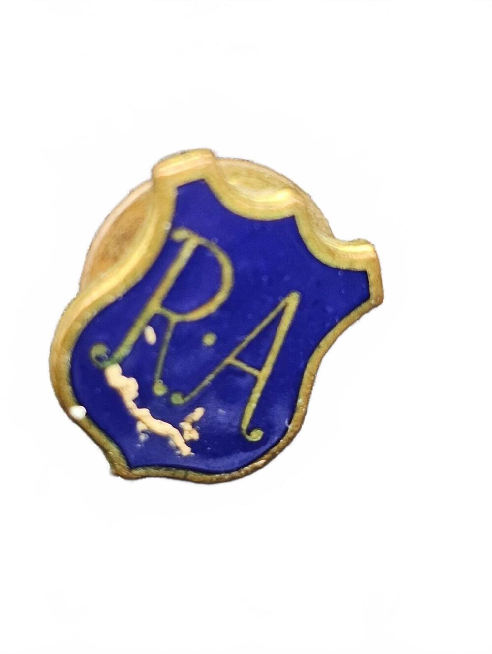 R.A. Blue Shield Pin